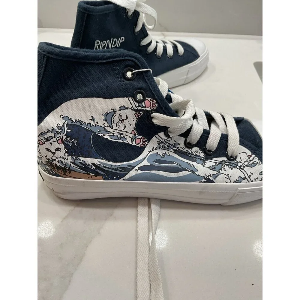 NWT RIPNDIP High Top Sneakers Cat Wave Size Women’s 6